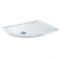Milano Lithic - Left Handed Low Profile Offset Quadrant Shower Tray - 1200mm x 800mm