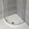 Milano Lithic - Low Profile Quadrant Shower Tray - 800mm x 800mm