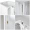 Milano Merso - 1700mm x 850mm Easy Access Walk-In L-Shaped Shower Bath - Choice of Screen and Left / Right Hand Options