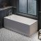 Milano Richmond - Traditional Art Deco Standard Bath - Choice of Size and Premium Panels