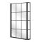 Milano Elswick - Modern L-Shaped Shower Bath with Black Grid Bath Screen - Choice of Size, Panels and Left / Right Hand Options