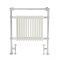 Milano Elizabeth - White and Chrome Traditional Heated Towel Rail - 930mm x 790mm
