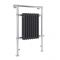 Milano Elizabeth - Anthracite Traditional Electric Heated Towel Rail - 930mm x 620mm