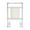 Milano Elizabeth - White and Chrome Traditional Heated Towel Rail - 930mm x 620mm