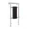 Milano Elizabeth - Black and Chrome Traditional Electric Heated Towel Rail - 930mm x 450mm