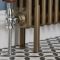 Milano Windsor - Metallic Bronze Floor-Mounting Feet for Traditional 3 Column Windsor Radiators