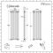 Milano Windsor - Anthracite Vertical Traditional Column Radiator - 1800mm x 560mm (Triple Column)