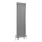 Milano Windsor - Metallic Silver Vertical Traditional Column Radiator (Triple Column) - All Sizes