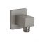 Milano Hunston - Square Outlet Elbow - Brushed Nickel