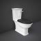 RAK Washington - Traditional Close Coupled Toilet with Lever Flush Cistern - Choice of Seat Finish
