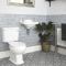 Milano Richmond - Traditional Close Coupled Toilet and Wall Hung Basin Set