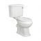Milano Richmond - Traditional Close Coupled Toilet and Washstand Basin Set
