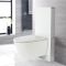 Milano Arca - White 500mm Compact WC Unit with Japanese Bidet Toilet