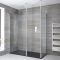Milano Alto - Corner Walk-In Shower Enclosure with Slate Tray - Choice of Sizes