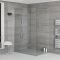Milano Portland - Walk-In Shower Enclosure with Slate Tray - Choice of Sizes