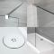 Milano Portland - Walk-In Shower Enclosure with Tray - Choice of Sizes