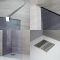 Milano Portland-Luna - 1950mm Smoked Glass Wet Room Screen - Chrome - Choice of Sizes