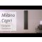Milano Capri - Silver Flat Panel Vertical Designer Radiator - 1600mm x 354mm (Double Panel)