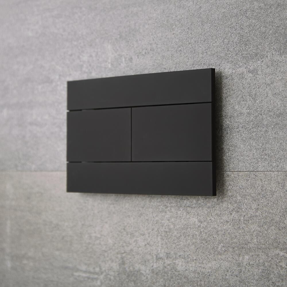 Milano Nero - Flush Plate - Black