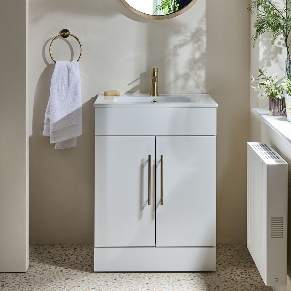 Milano Lurus - Modern Vanity Unit - Choice of Size, Finish and Handles