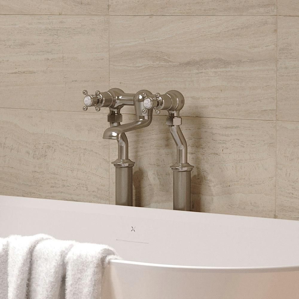 Crosswater Belgravia - Traditional Freestanding Floorstanding Bath Shower Mixer - Choice of Finish