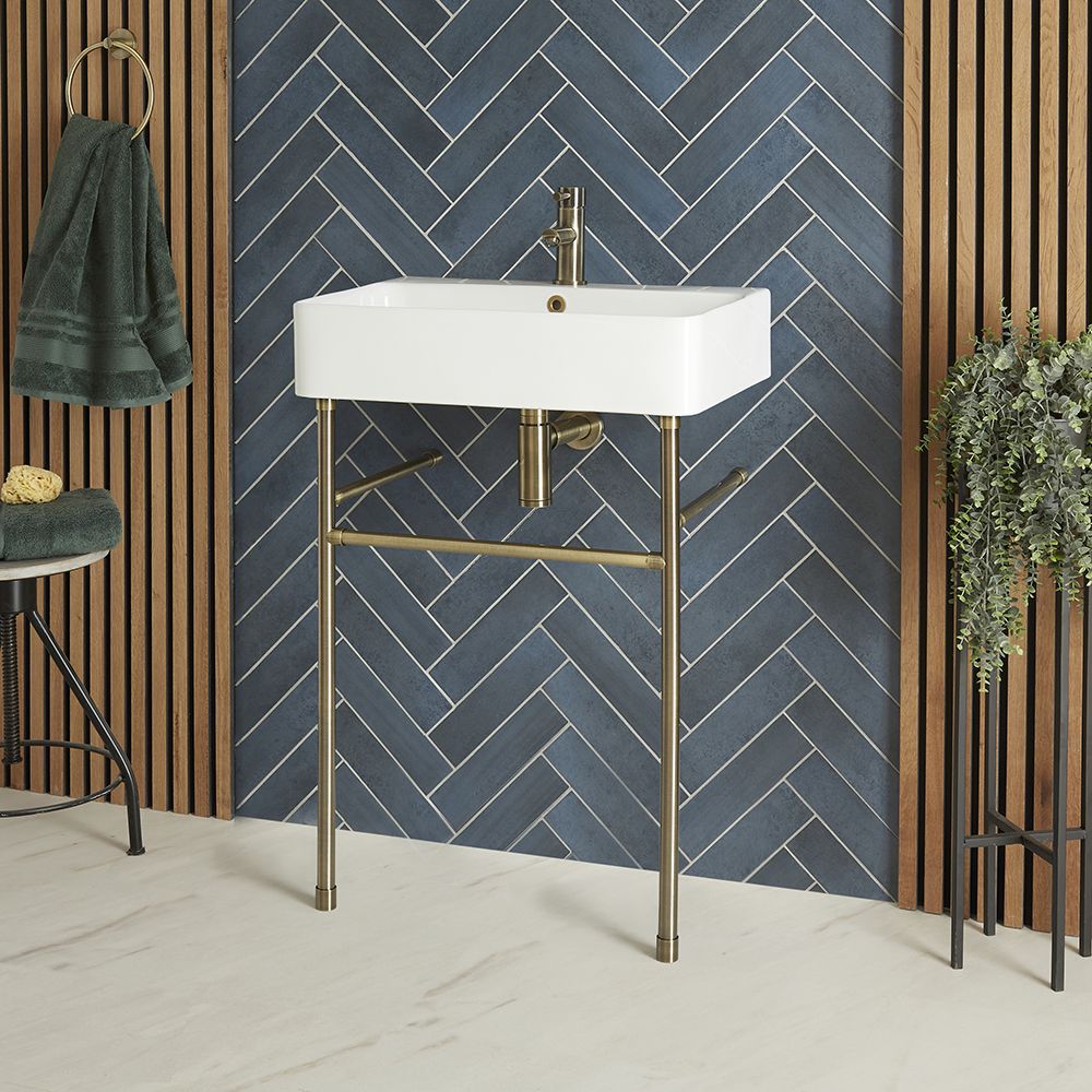 Milano Farington - Basin with Washstand - Choice of Size and Finish