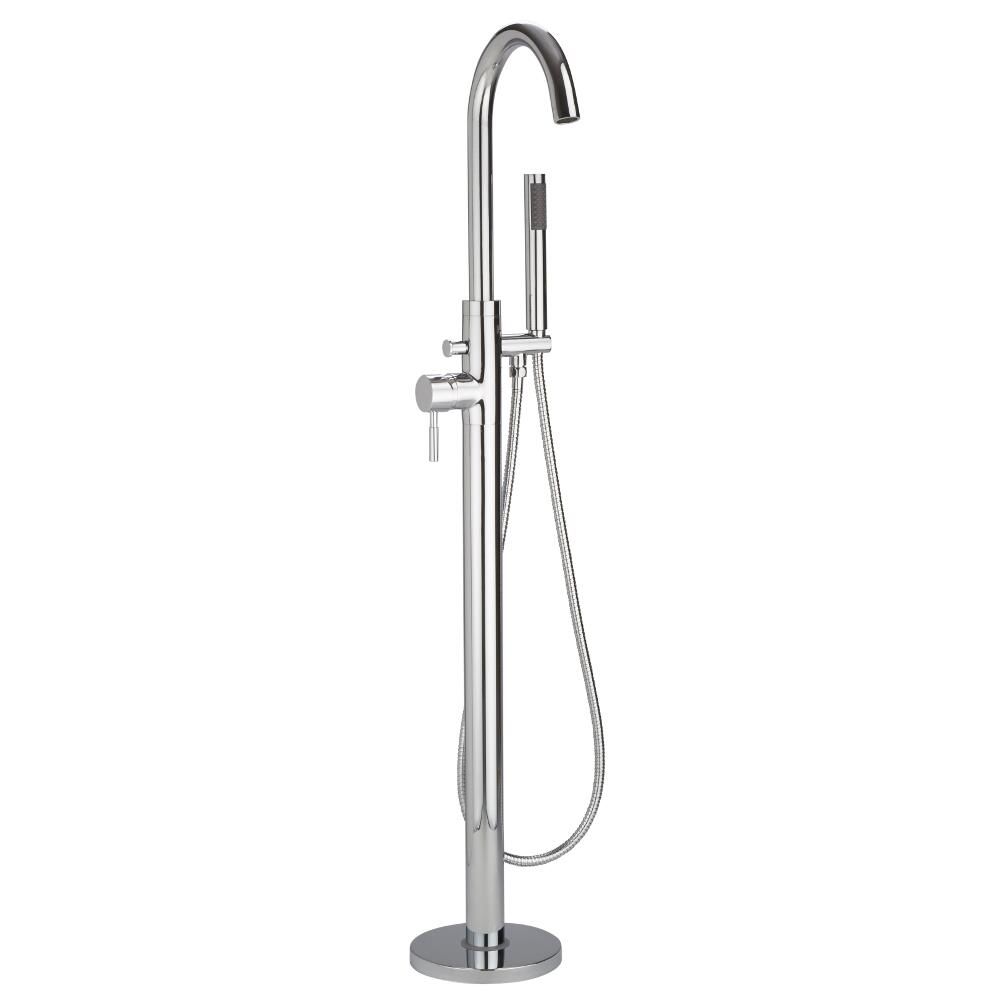 Milano Otto - Modern Freestanding Bath Shower Mixer Tap - Choice Of Finish - View #5