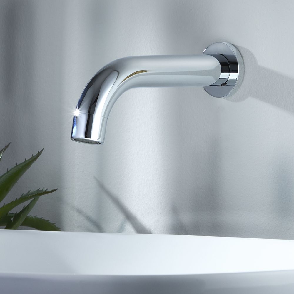 Milano Mirage - Wall Mounted Basin or Bath Spout - Chrome