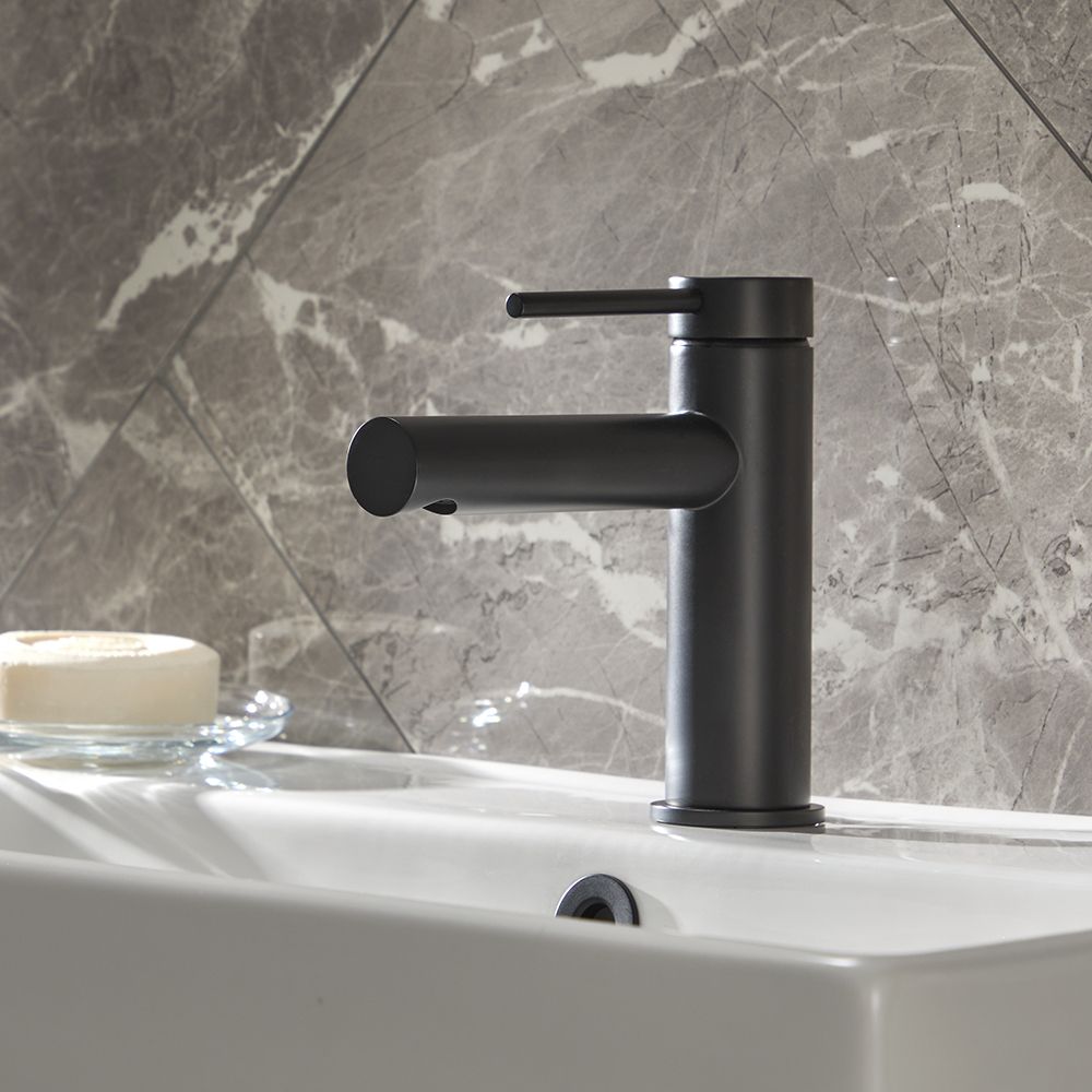 Milano Otto - Modern Mono Basin Mixer Tap - Choice of Finish