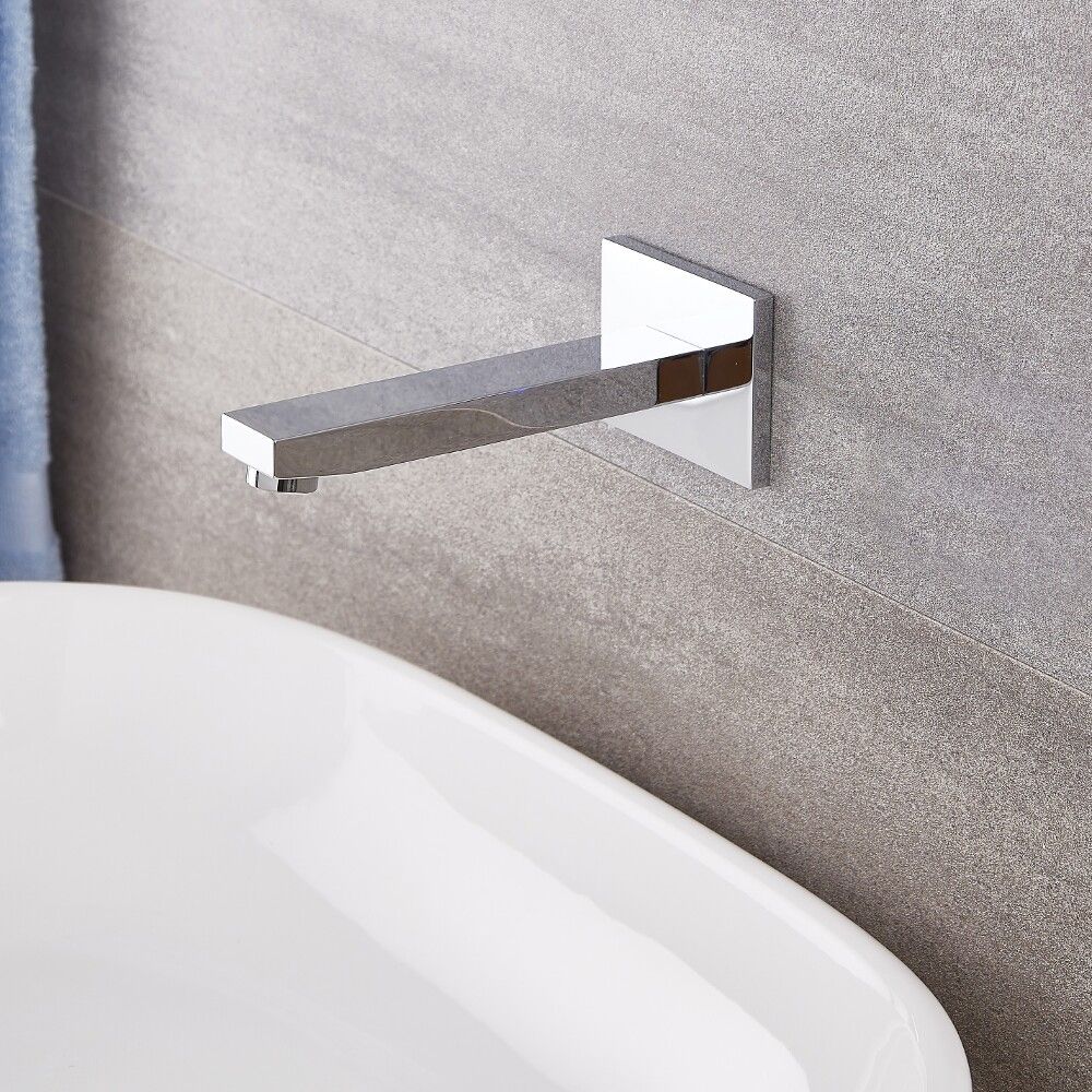 Milano Arvo - Wall Mounted Bath Spout - Chrome