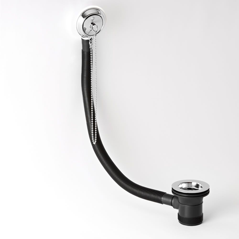 Milano Elizabeth - Traditional Bath Waste with Chain - Chrome