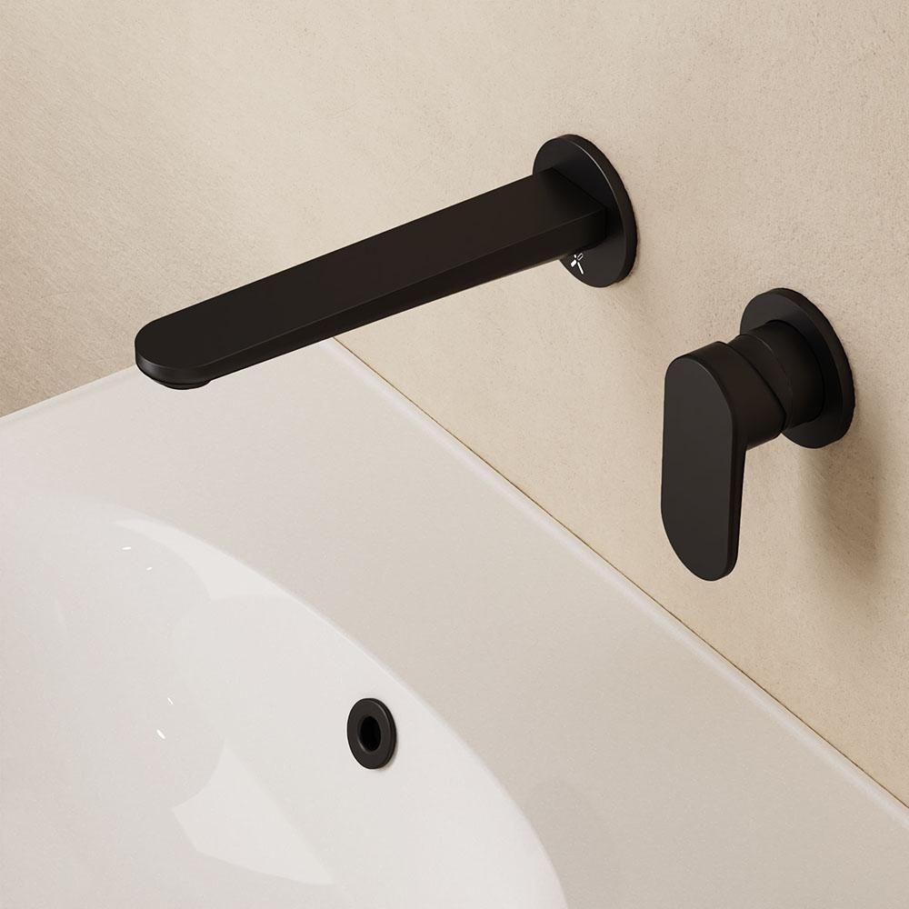 Crosswater Drift - Basin Wall Mixer Filler Tap - Choice of Finish