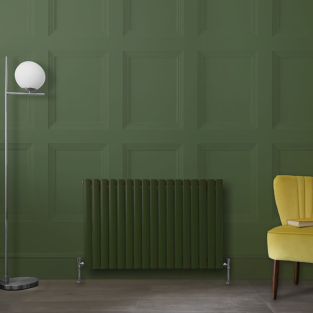 Milano Aruba - Horizontal Single Panel Designer Radiator - Choice of Classic Colours and Sizes