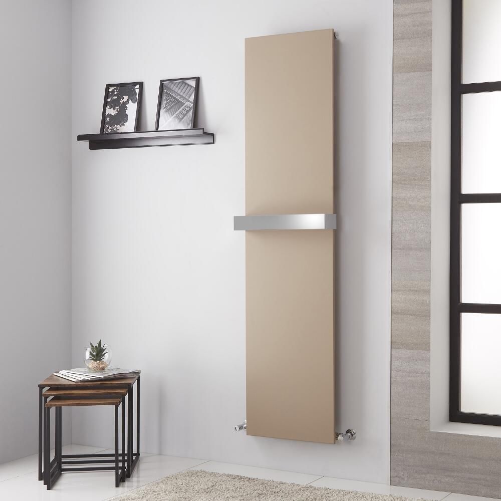 Lazzarini Way Ischia - Mineral Quartz Vertical Designer Radiator - 1800mm x 450mm