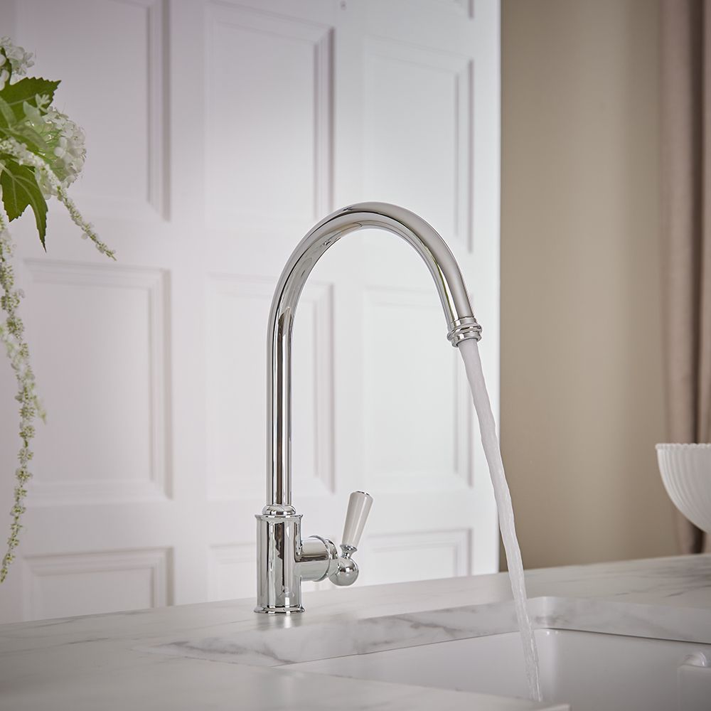 Milano Elizabeth - Single Lever Traditional Kitchen Mixer Tap - Choice of Finish