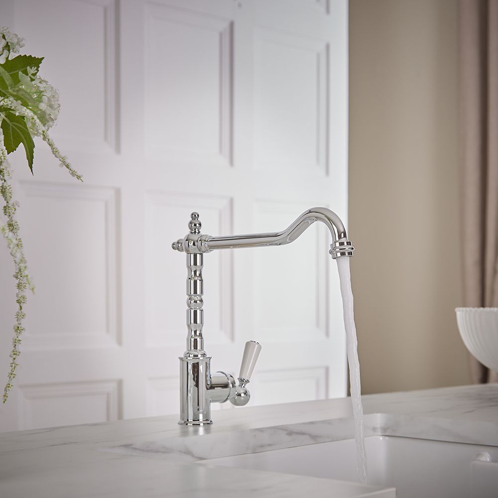 Milano Elizabeth - Single Lever Classic Kitchen Mixer Tap - Choice of Finish