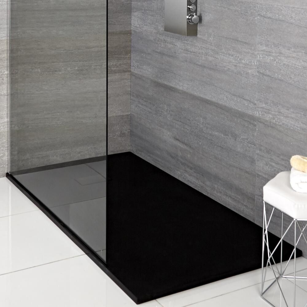 Milano - Shower Tray - Choice of Textured Finish, Size and Riser Kit
