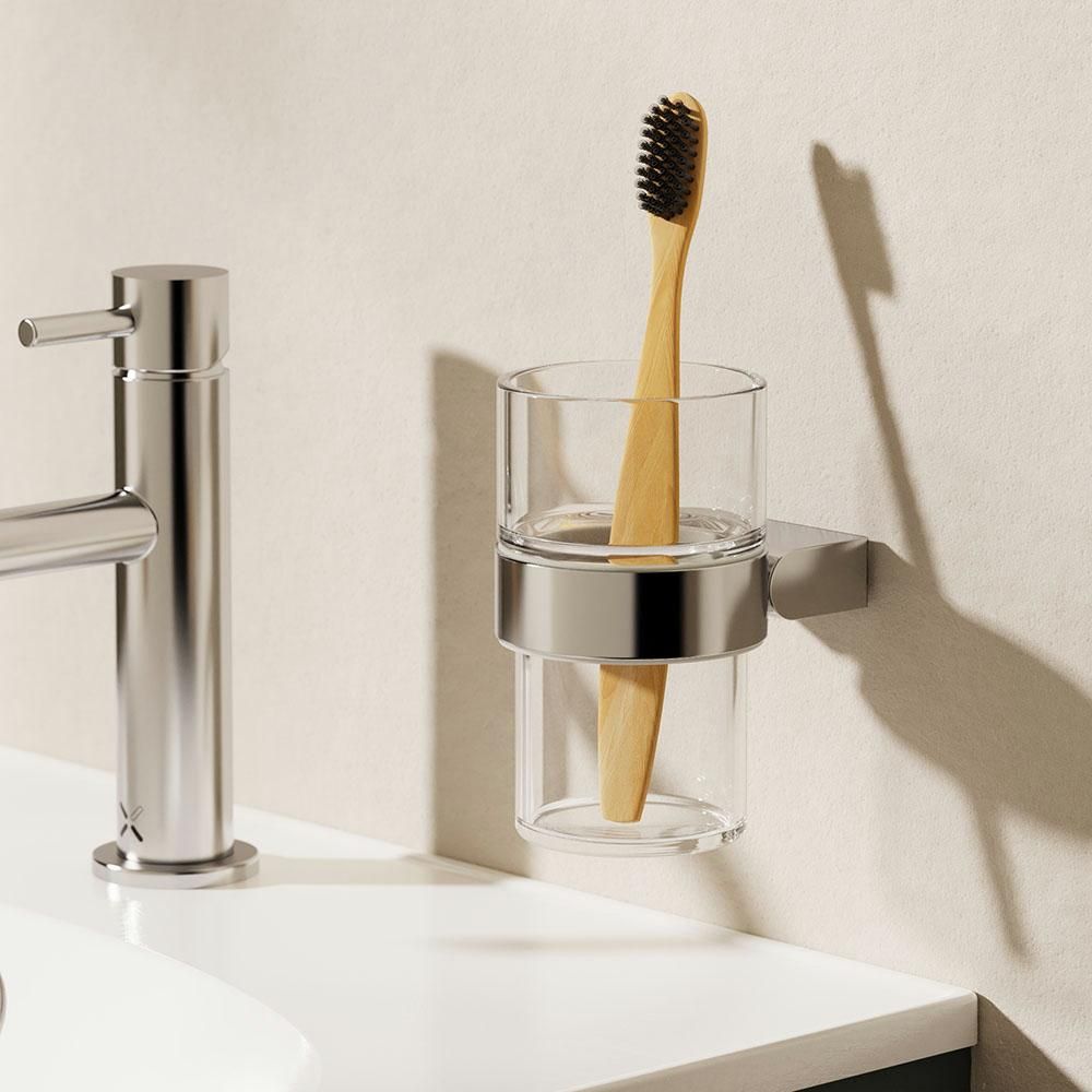 Crosswater MPRO - Wall Mounted Tumbler Holder - Chrome