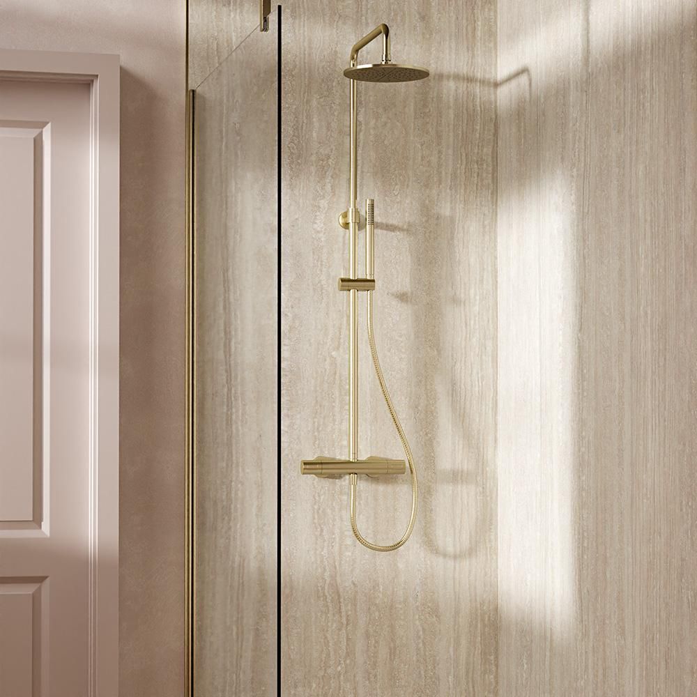 Crosswater Central - Thermostatic Multifunction Shower System - Choice of Finish