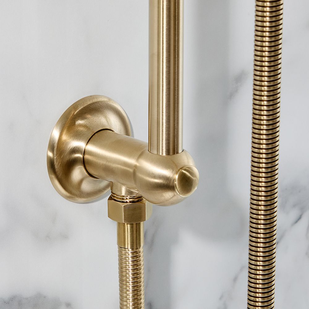 Milano Elizabeth - Traditional Riser Rail Kit with Hand Shower and ...