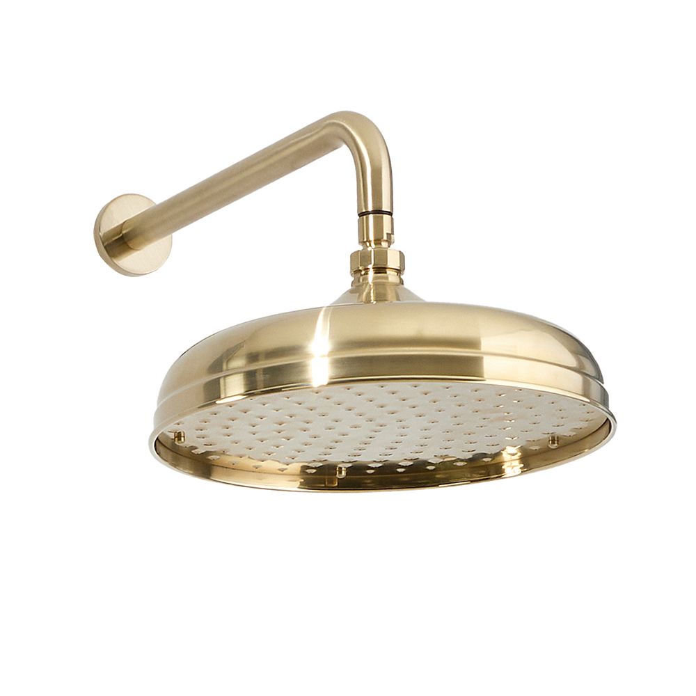 Milano Elizabeth - Brushed Brass Traditional Triple Exposed ...