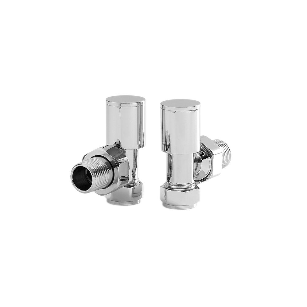 Milano - Chrome Angled Radiator Valves