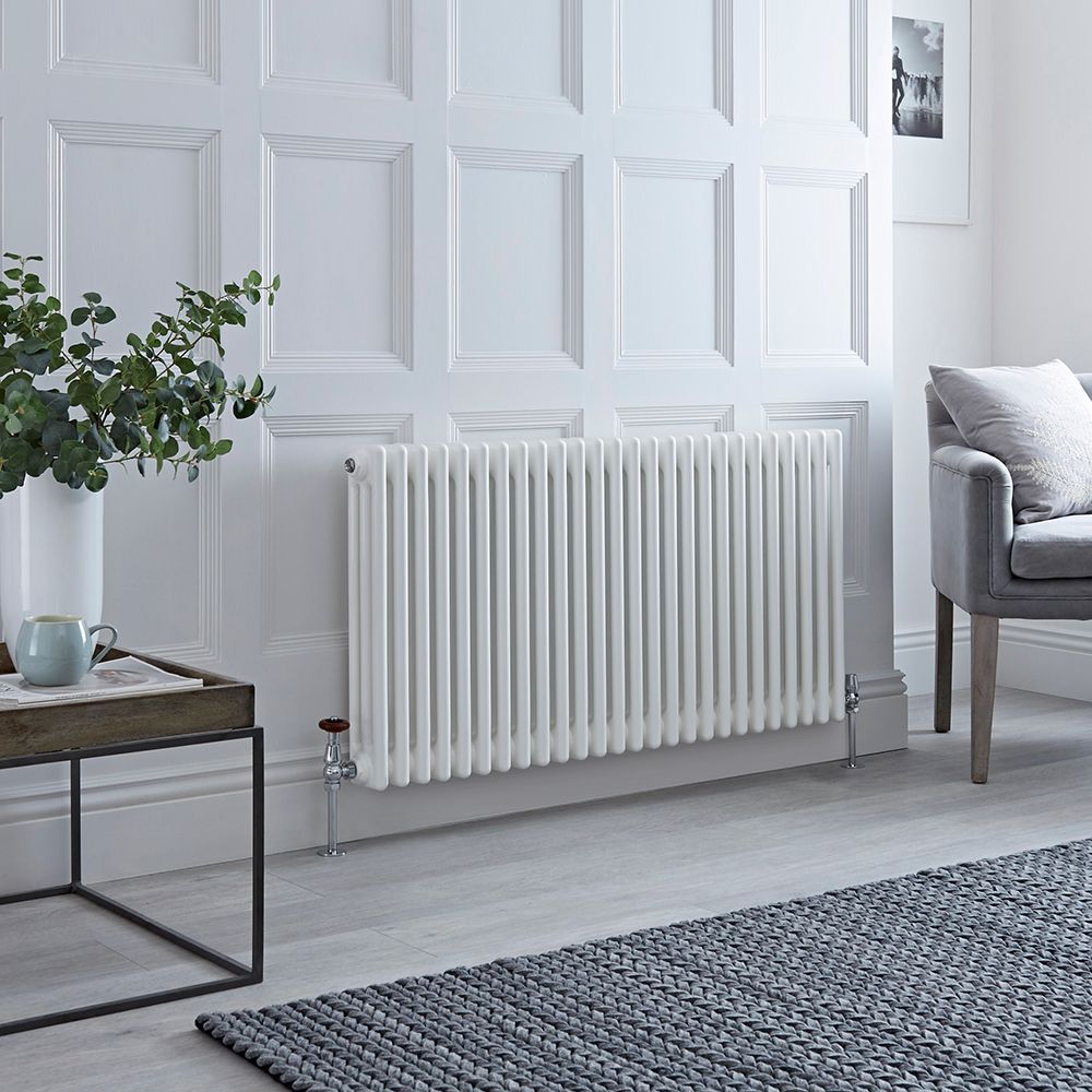 Milano Windsor - Horizontal Traditional Column Radiator - Choice of Finish and Size
