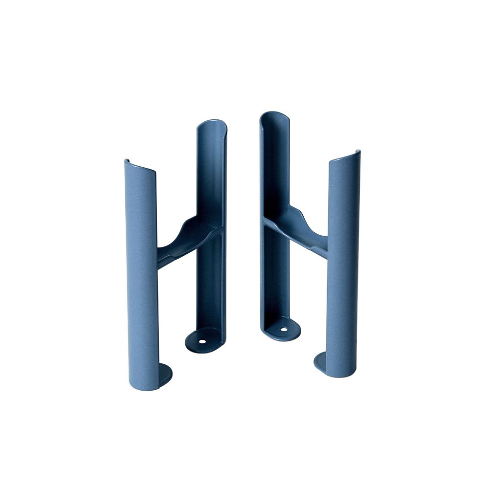 Milano Windsor - Floor-Mounting Feet for Traditional 3 Column Windsor Radiators - Choice of Blue Finishes
