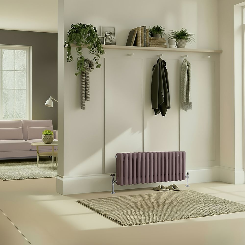 Milano Windsor - Horizontal Traditional Column Radiator - Four Column - Choice of Classic Colours and Sizes
