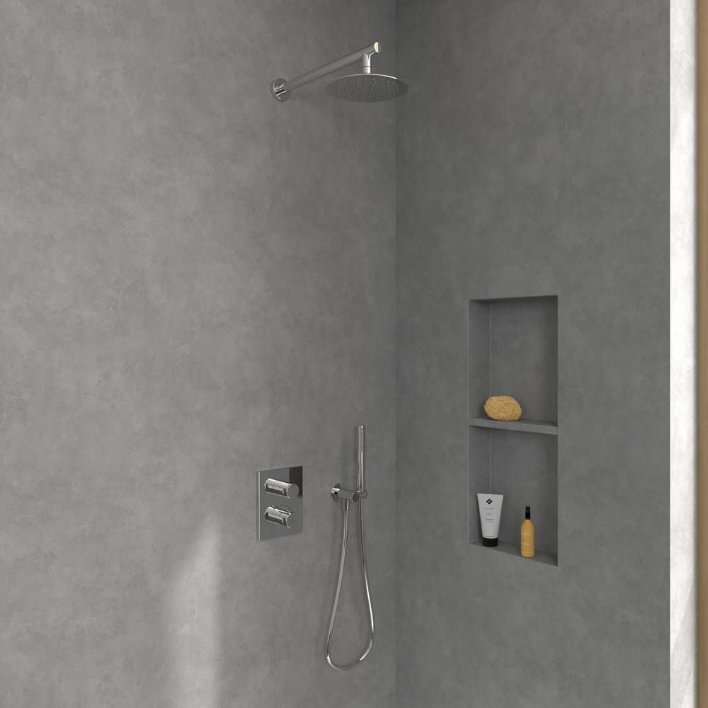 Villeroy & Boch Universal - Round Rain Shower Head 200mm - Chrome