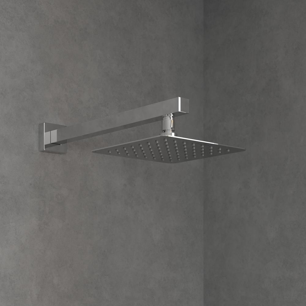 Villeroy & Boch Universal - Square Rain Shower Head 200mm - Chrome