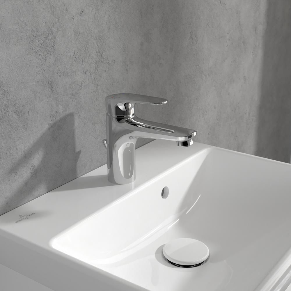 Villeroy & Boch O.Novo Start - Mono Basin Mixer Tap with Pop-Up Waste - Chrome