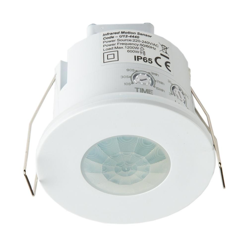 MARK - Recessed Occupancy PIR Motion Sensor - White