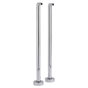 Milano Elizabeth - Traditional Floor Standing Bath Tap Legs - Chrome